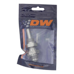 DeatschWerks 8AN Male Flare to Straight 3/8in Single Hose Barb - Anodized DW Titanium