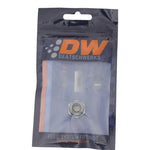 DeatschWerks 6AN ORB Male Plug Fitting with 1/8in NPT Gauge Port - Anodized DW Titanium