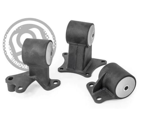 Innovative 97-99 Acura CL H/F Series Black Steel Mounts 60A Bushings (Auto to Manual)