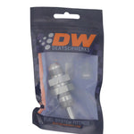 DeatschWerks 8AN Male Flare to Straight 5/16in Single Hose Barb - Anodized DW Titanium