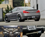 HKS 08 Infiniti G37 Coupe Dual Hi-Power Titanium Tip Catback Exhaust