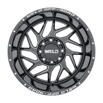 Weld Off-Road W117 20X9 Fulcrum 6X135 6X139.7 ET20 BS5.75 Gloss Black MIL 106.1