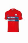 Sparco T-Shirt Martini-Racing Medium Red