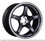 SSR GTX03 18x10.5 5x114.3 22mm Offset Black Graphite Wheel