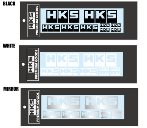 HKS LOGO Sticker a la carte MIRROR