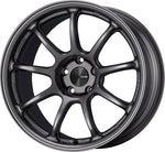 Enkei PF09 18x7.5 5x112 48mm Offset 75mm Bore Dark Silver Wheel