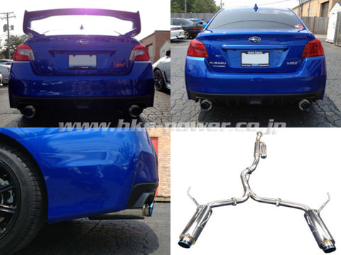 HKS Hi-Power Muffler WRX STI/WRX 2015 US