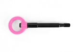 Perrin 08-14 Subaru WRX/STI Sedan Tow Hook Kit (Rear) - Hyper Pink