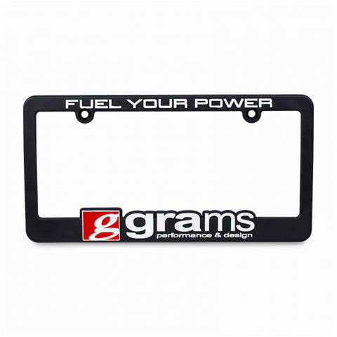 Grams License Plate - Fuel Your Power