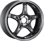 SSR GTX03 17x7.0 5x114.3 48mm Offset Black Graphite Wheel