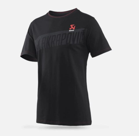 Akrapovic Mens Corpo T-Shirt Black - 3XL