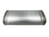 aFe MACH Force-Xp 409 SS Muffler 3in Dual Inlet/Dual Outlet 5in H x 8in W x 18in L - Oval Body