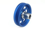 Perrin 19-21 Subaru WRX / 16-18 Forester Lightweight Crank Pulley (FA/FB Engines w/Large Hub) - Blue