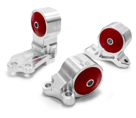 Innovative 88-91 Civic B-Series Black Aluminum Mounts Solid Bushings (Cable to Hydro Conversion)