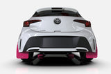Rally Armor 17-21 Honda Civic Type R Pink Mud Flap BCE Logo