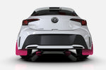 Rally Armor 17-21 Honda Civic Sport Touring Pink Mud Flap BCE Logo