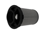 aFe MagnumFLOW Air Filters 3in F x 5-1/2in B x 5-1/4in T (Inverted) x 8in H - Pair