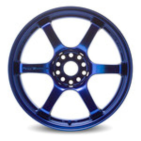 Gram Lights 57DR 19x9.5 +25 5-112 Sputter Blue Wheel