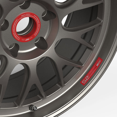 fifteen52 Holeshot RSR Wheel Lip Decal Set of Four - Red