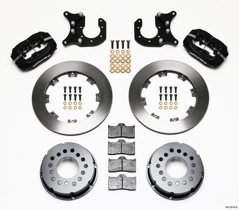 Wilwood Forged Dynalite P/S Rear Kit Ford 8.8 w/2.5in Offset-5 Lug