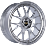 BBS LM-R 21x9 5x120 ET32 Diamond Silver Center Diamond Cut Lip Wheel -82mm PFS/Clip Required