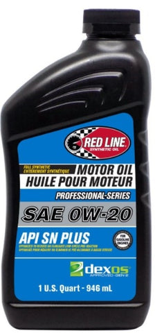Red Line Pro-Series 0W20 DEX1G2 SN+ Motor Oil - Quart
