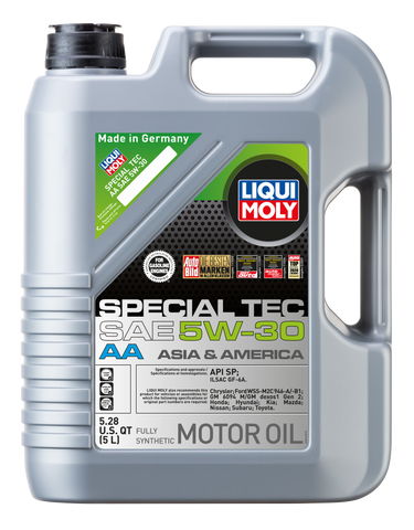 LIQUI MOLY 5L Special Tec AA Motor Oil SAE 5W30