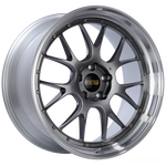 BBS LM-R 21x10 5x120 ET35 Diamond Black Center Diamond Cut Lip Wheel -82mm PFS/Clip Required
