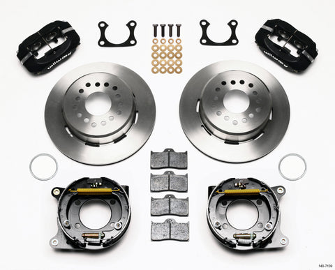 Wilwood Forged Dynalite P/S Park Brake Kit Big Ford 2.36in Offset