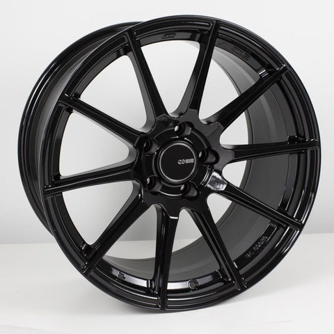 Enkei TS10 17x9 5x114.3 45mm Offset 72.6mm Bore Black Wheel