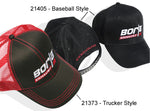 Borla Black Baseball Style Cap with Borla Logo - Fits All Sizes