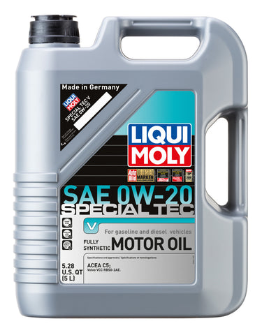 LIQUI MOLY 5L Special Tec V Motor Oil SAE 0W20