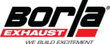 Borla Universal Center/Offset Oval 2.5in Tubing 19in x 4in x 9.5in PRO-XS Notched Muffler