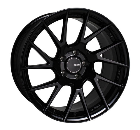 Enkei TM7 17x8 5x100 45mm Offset 72.60 Bore Black Wheel