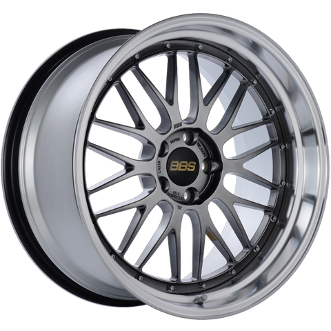 BBS LM 20x10.5 5x114.3 ET20 CB66 Diamond Black Center Diamond Cut Lip Wheel