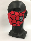 HKS Graphic Mask SPF Red - Medium