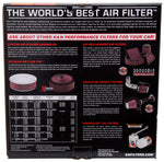 K&N Round Air Filter Assembly 5.25in ID / 5in Height / 5.125in Neck Flange / 1 1/4in Drop Base