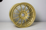 Enkei NT03+M 18x9.5 5x100 40mm Offset Gold Wheel (MOQ 40 / Special Order)