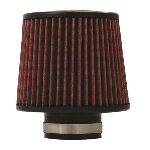 Injen High Performance Air Filter - 2.50 Black Filter 6 Base / 5 Tall / 5 Top