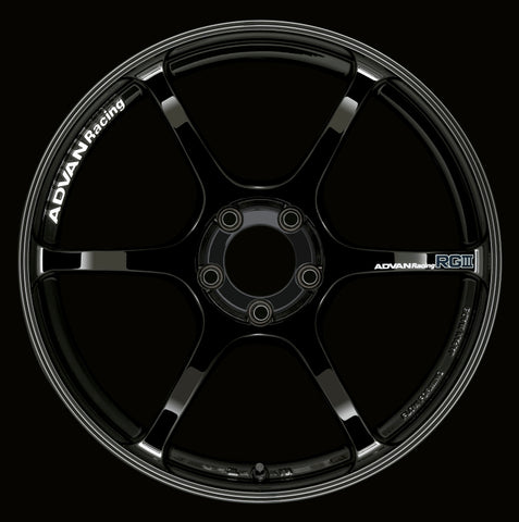 Advan RGIII 18x10.0 +35 5-114.3 Racing Gloss Black Wheel
