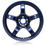 Gram Lights 57CR 18x9.5 +38 5x114.3 Eternal Blue Wheel