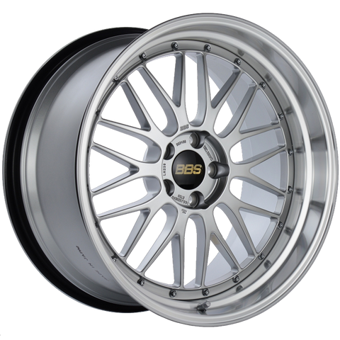 BBS LM 20x10.5 5x114.3 ET20 CB66 Diamond Silver Center Diamond Cut Lip Wheel