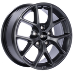 BBS SR 16x7 5x120 ET36 Satin Grey Wheel -82mm PFS/Clip Required