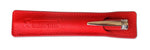 Akrapovic Leather Pencile sleeve - red