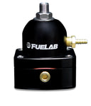Fuelab 525 EFI Adjustable FPR In-Line 25-90 PSI (1) -6AN In (1) -6AN Return - Black