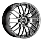 Enkei EKM3 18x8 5x112 Bolt Pattern 45mm Offset 72.6 Bore Dia Performance Hyper Silver Wheel