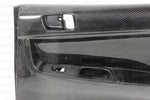 Seibon 08-12 Mitsubishi Evo Carbon Fiber Rear Door Panels