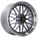 BBS LM 20x9 5x120 ET20 Diamond Black Center Diamond Cut Lip Wheel -82mm PFS/Clip Required