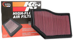 K&N 2019 Mercedes Benz A220 L4-2.0L DSL Turbo Replacement Drop In Air Filter