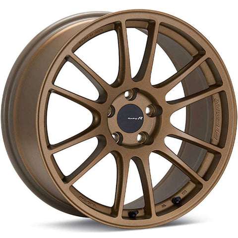 Enkei GTC01RR 18x10 5x114.3 22mm Offset Titanium Gold Wheel *Special Order*